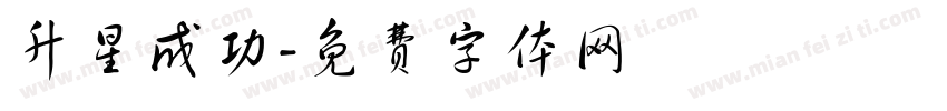 升星成功字体转换