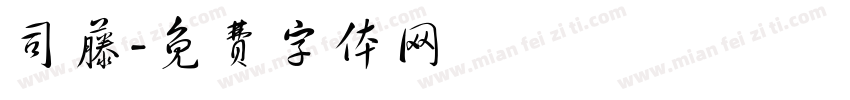 司藤字体转换