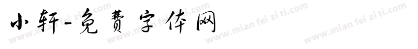 小轩字体转换