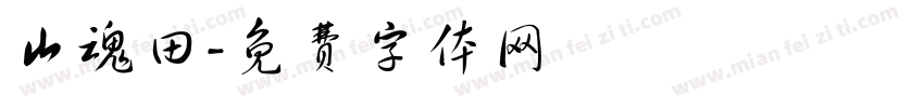 山魂田字体转换