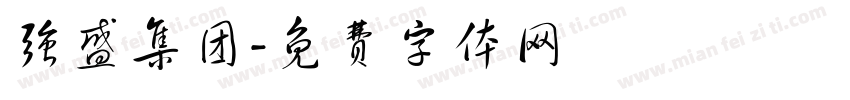 强盛集团字体转换