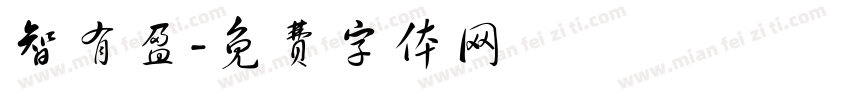 智有盈字体转换