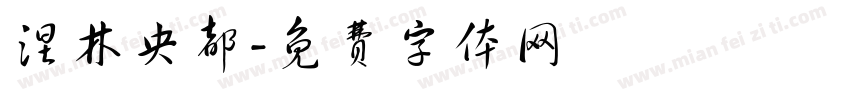 涅林央都字体转换