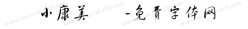 漢儀小康美術體字体转换