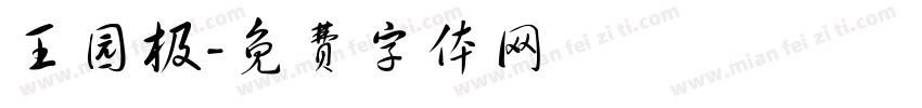 王园极字体转换