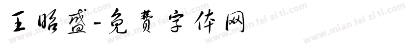 王昭盛字体转换