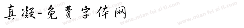 真凝字体转换