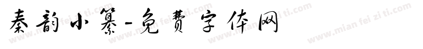 秦韵小纂字体转换