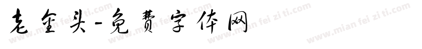 老金头字体转换
