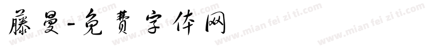 藤曼字体转换