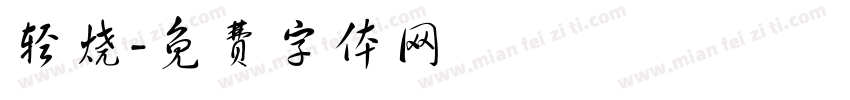 轻烧字体转换