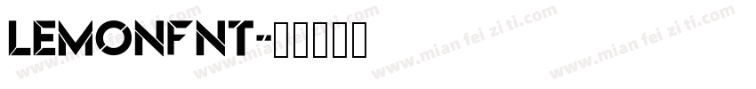 Lemonfnt字体转换