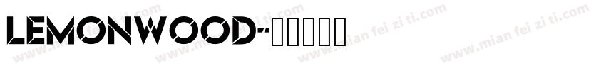 Lemonwood字体转换