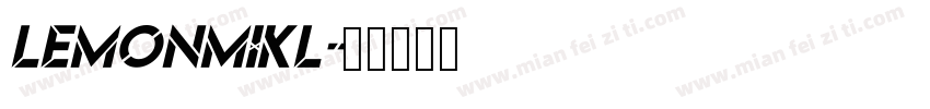 LEMONMIKL字体转换