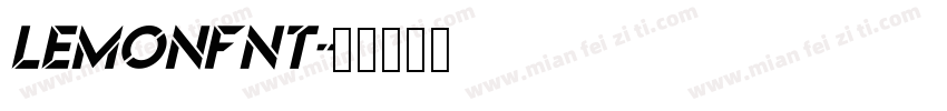 Lemonfnt字体转换