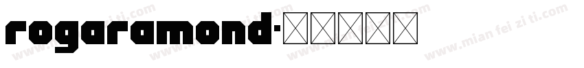 RoGaramond字体转换