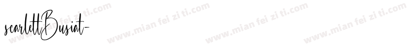 scarlettBusiat字体转换