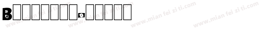 Blomster字体转换