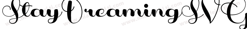 StayDreamingSVG字体转换