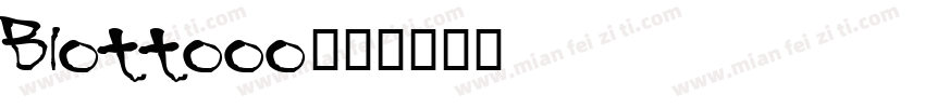 Blottooo字体转换