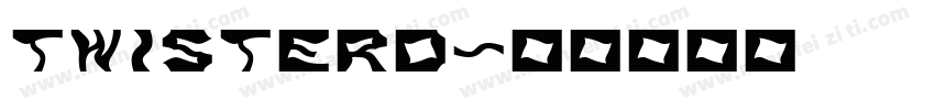 Twisterd字体转换