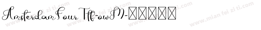 AmsterdamFourTtf-owM字体转换