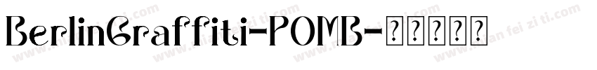 BerlinGraffiti-POMB字体转换