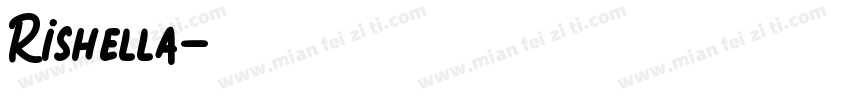 Rishella字体转换
