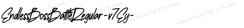 EndlessBossBattleRegular-v7Ey字体转换