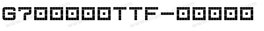 G7ファミスタTTF字体转换