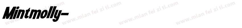 Mintmolly字体转换
