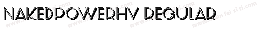 NakedPowerHv-Regular字体转换