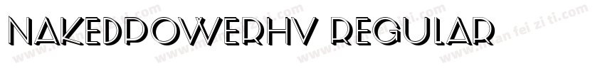 NakedPowerHv-Regular字体转换