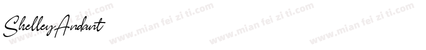 ShelleyAndant字体转换