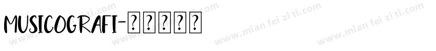 musicografi字体转换