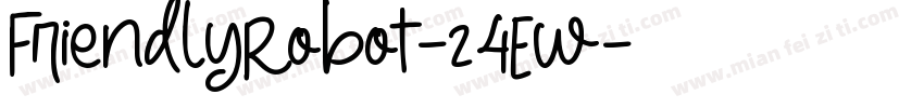 FriendlyRobot-z4Ew字体转换