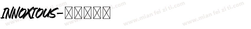 innoxious字体转换
