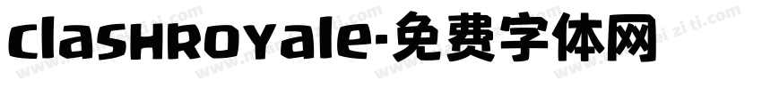 clashroyale字体转换