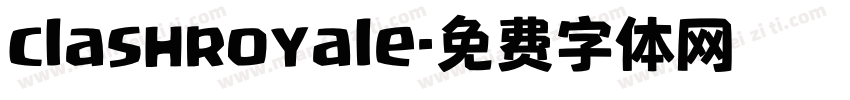 clashroyale字体转换