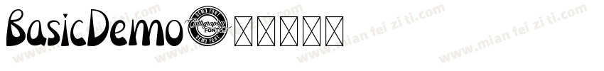 BasicDemo字体转换