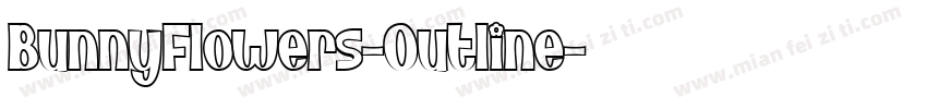 BunnyFlowers-Outline字体转换