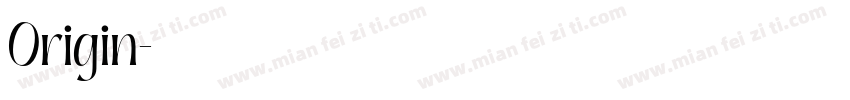 Origin字体转换