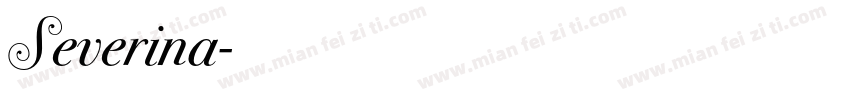Severina字体转换