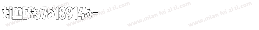 times375189145字体转换