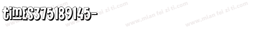 times375189145字体转换