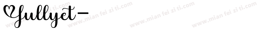 Jullyet字体转换