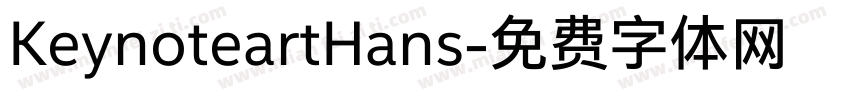 KeynoteartHans字体转换