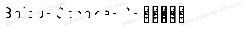 Boisu-Stroke-2字体转换