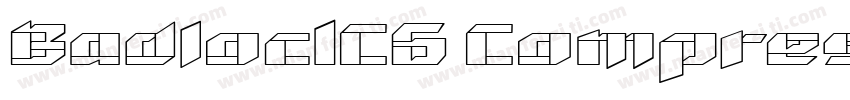 BadlocICG-Compression字体转换