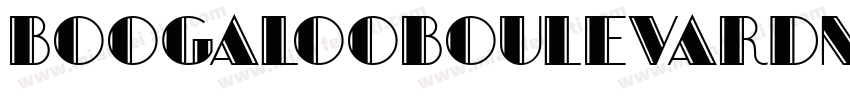 BoogalooBoulevardNF字体转换